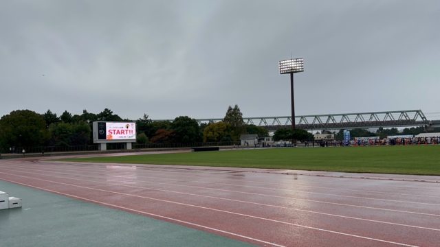 江東シーサイドマラソン大会の会場