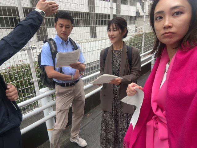 「朝の居場所」事業の視察の様子２