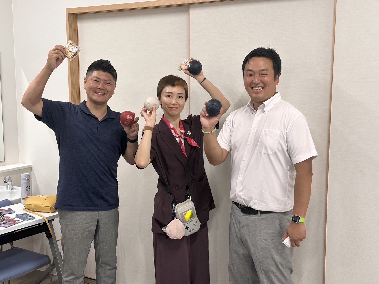 ボッチャ大会の様子