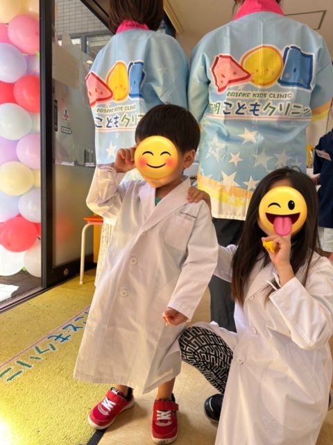 小児クリニックでの子ども祭り１