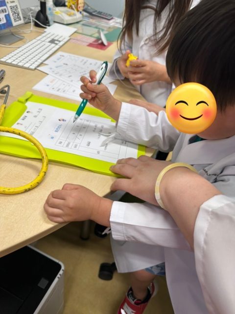 小児クリニックでの子ども祭り２