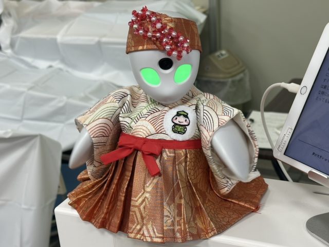 袴を着たロボット