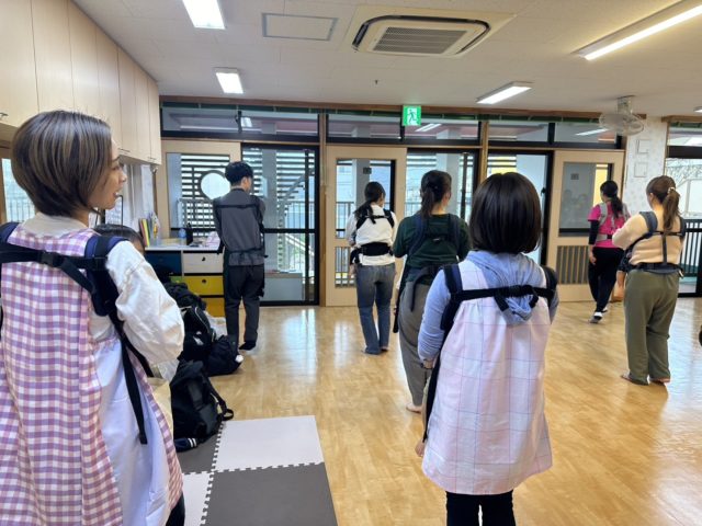 保育士体験の様子１