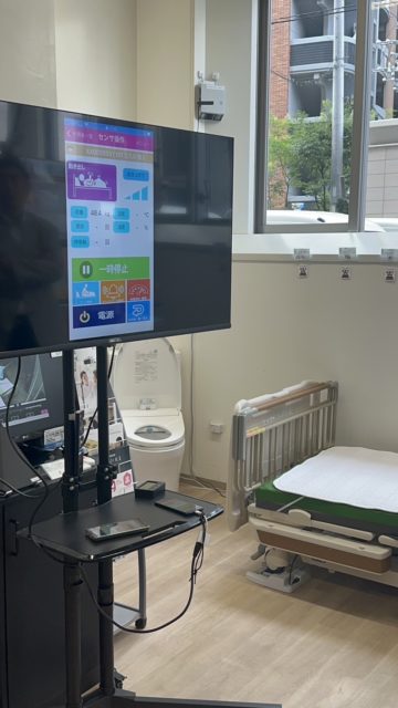 ICTが導入された入居部屋の様子