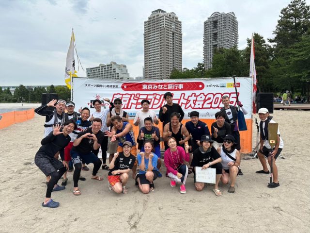東京ドラゴンボート大会での様子１