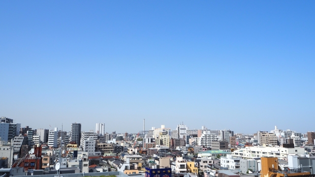 江頭区の街並み