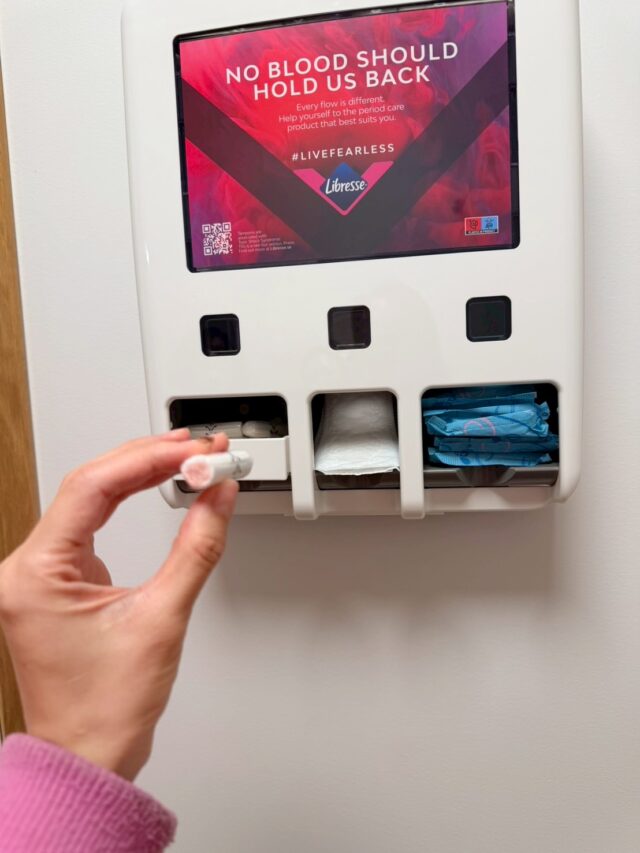 生理用品の配布機械